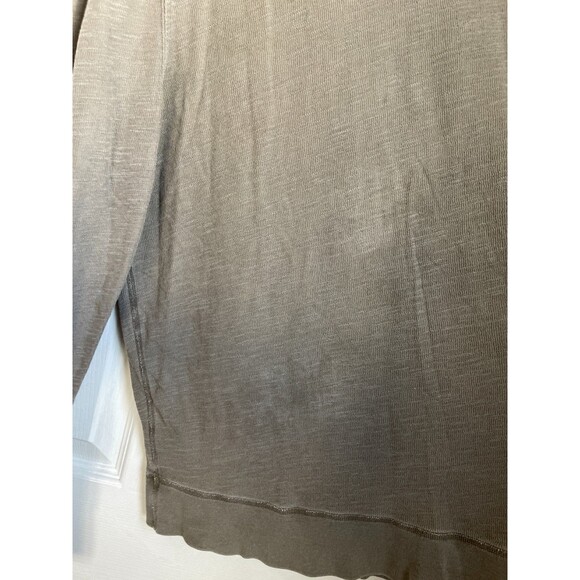 READ! Buck Mason pullover Crewneck Long Sleeve Slub Cotton Blend size M gray - Picture 8 of 8